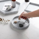 round Granite concrete Trays