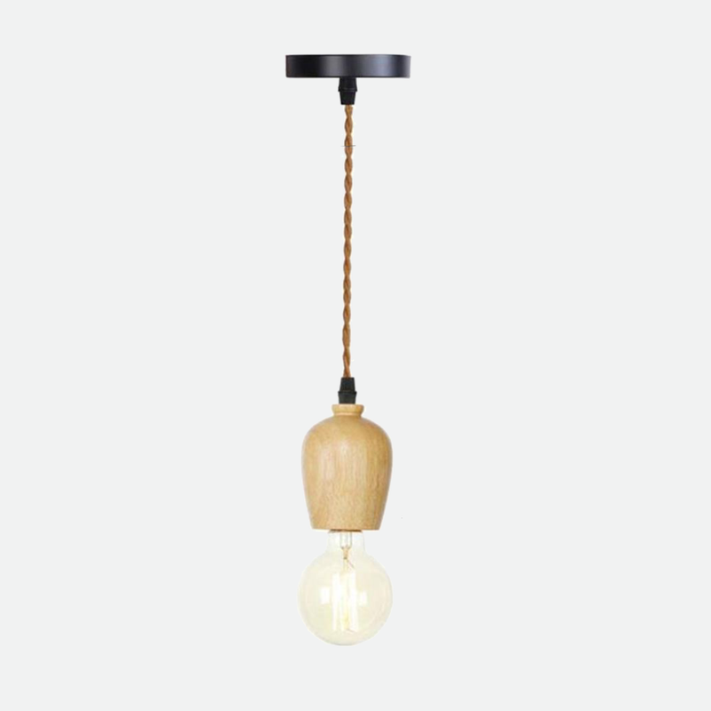 Wood Vintage Pendant Lamp