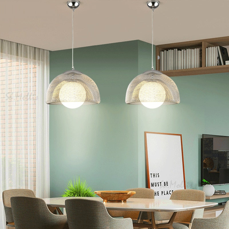 Chrome and Gold Italian Luxury LED Ceiling Lamp