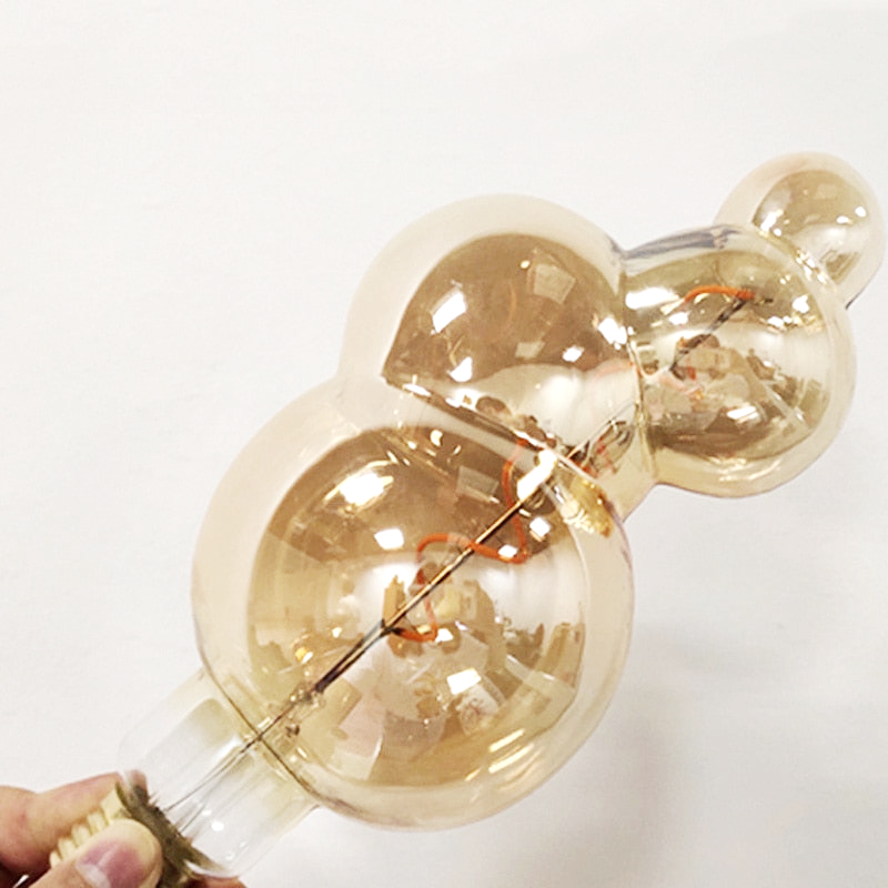 LED Glass Bulb Pendant Light