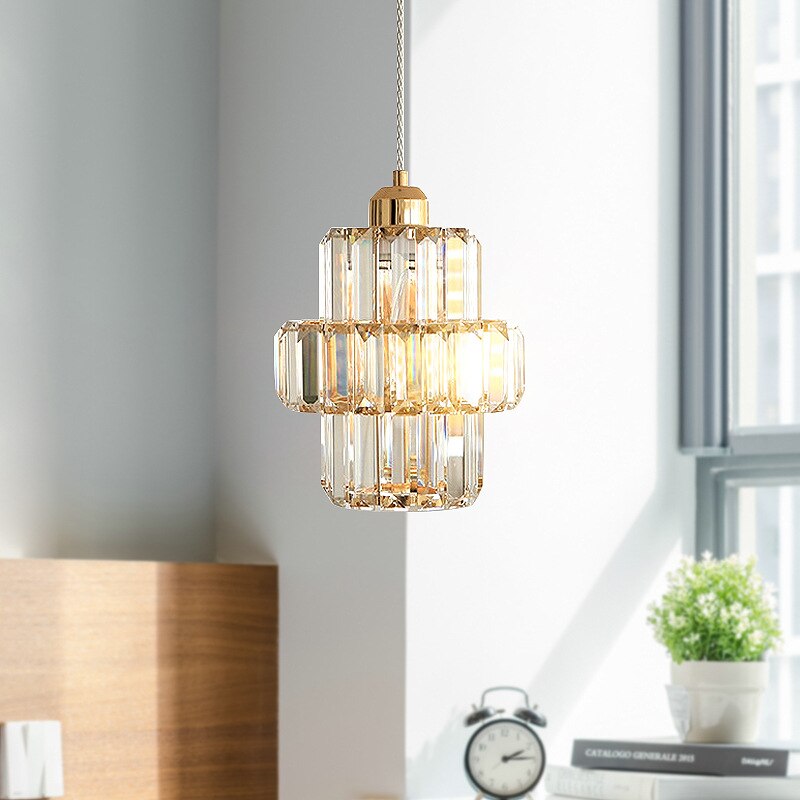 Ceiling Lamp Crystal Pendant Lamp Chandeliers Loft Style Design