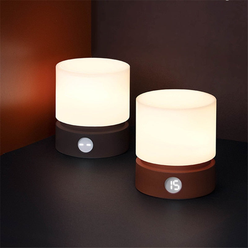 LED Cylindrical Night Table Lamp 
