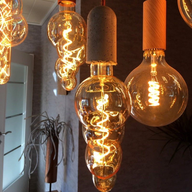 LED Glass Bulb Pendant Light