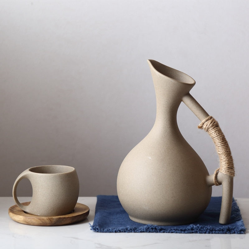 1800ml Cold and Hot Ceramic Pitcher 