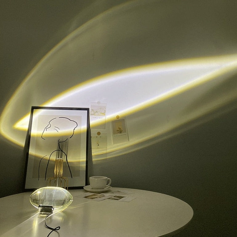 Three Colored Art  LED Table Lamp