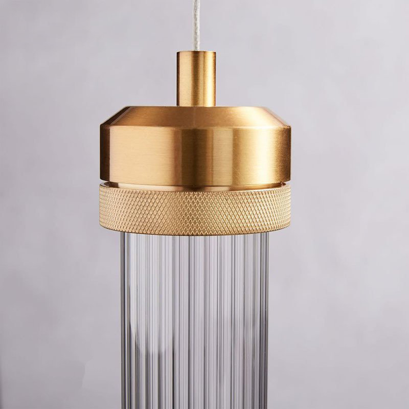 Clear Tube Pendant Lamp