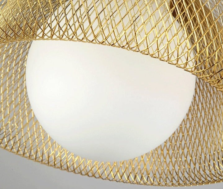 Gill Net Cocoon LED Pendant Light