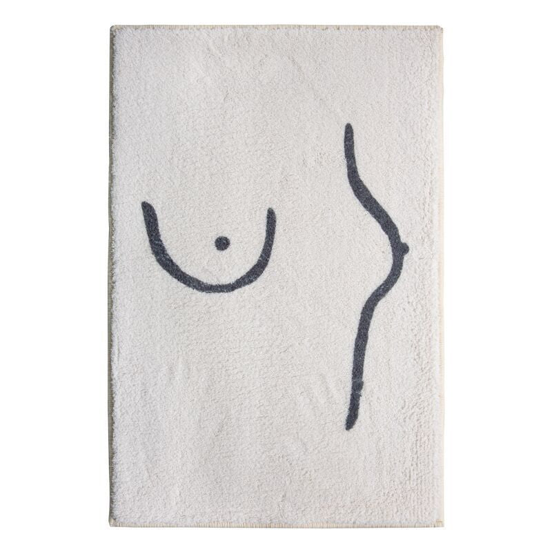 Aesthetic Water-absorbing Door Mat for Home Use