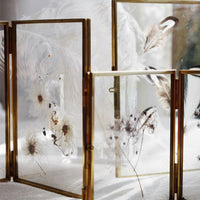 Infinite Double Glass Photo Frame