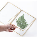 Infinite Double Glass Photo Frame