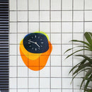 Wall Accents Irregular Clock Design in Creative Acrylic Home Decoration