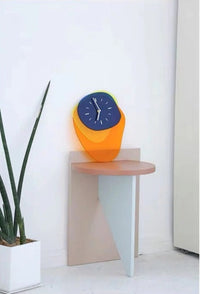 Wall Accents Irregular Clock Design in Creative Acrylic Home Decoration