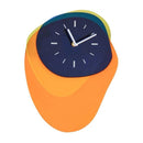 Wall Accents Irregular Clock Design in Creative Acrylic Home Decoration