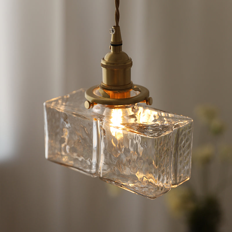 Pendant Glass Light Minimalist Creative Brass Lamp