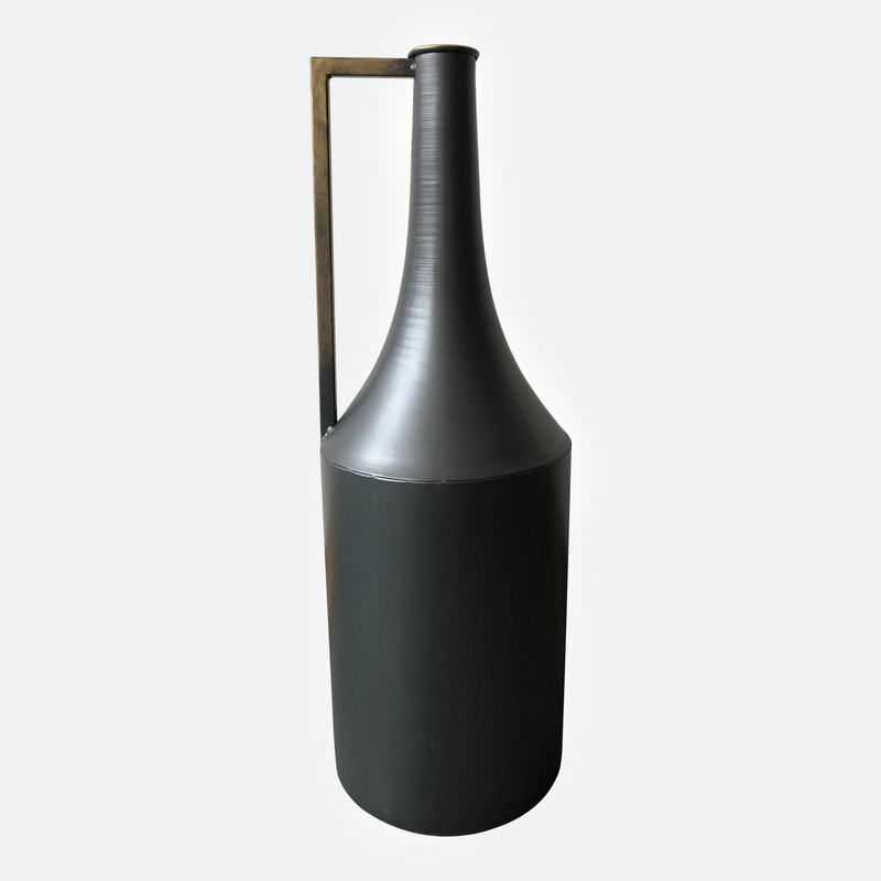Whalu Iron & Brass Vase