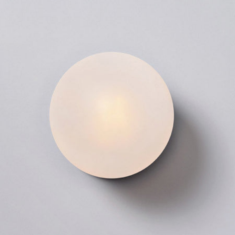 Wood Wall Lamp Frosted Glass Clear Glass Modern Design Bedroom Corridor.