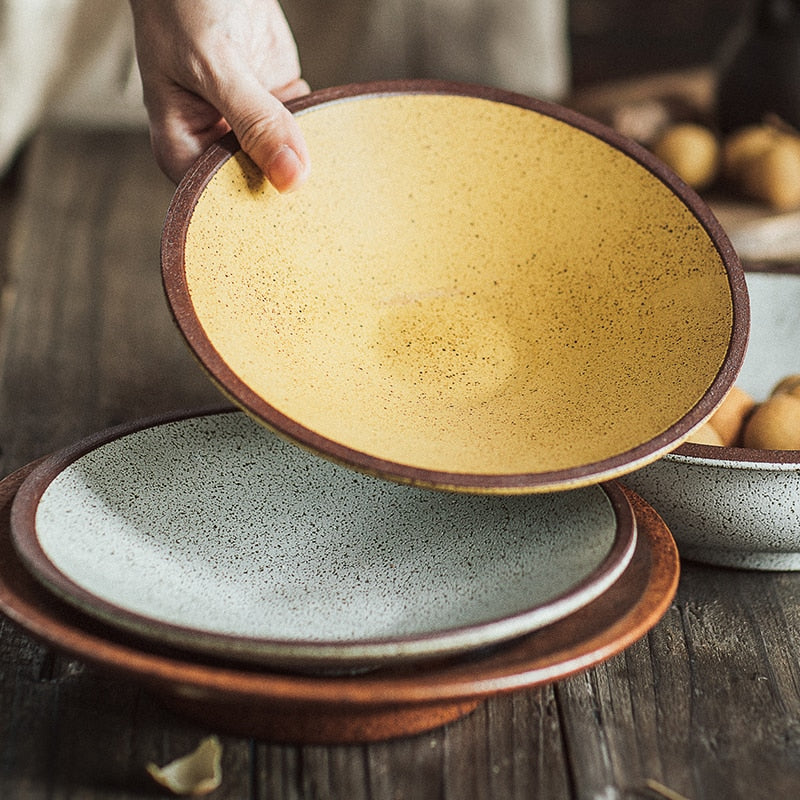 Harvest Stoneware Plates & Bowls