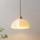 Pendat Lamp White Copper Hanging Lamp for Home and Kitchen Decoration and