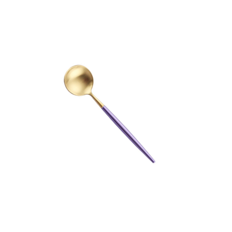 Lilac Gold Stainless Steel Flatware Set