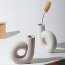 Ceramic Table Top Vase organic shape Modern Vase Decor