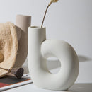 Ceramic Table Top Vase organic shape Modern Vase Decor