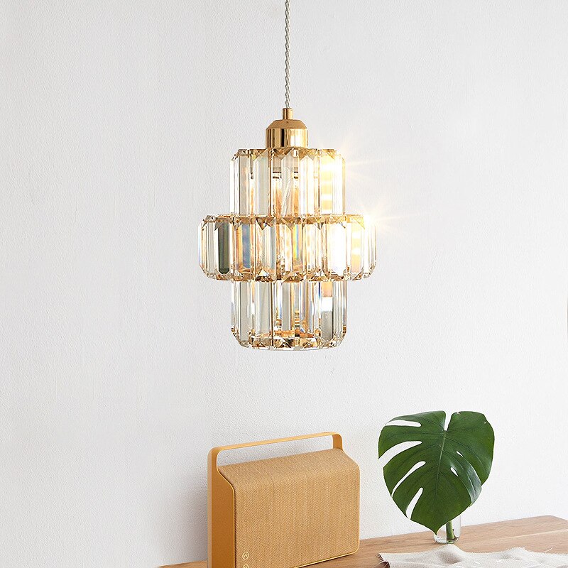 Ceiling Lamp Crystal Pendant Lamp Chandeliers Loft Style Design