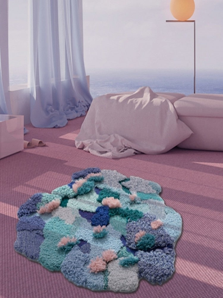 Luz Colorblock Wool Area Rug