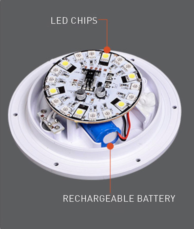 Lampe Globe LED sans Fil avec Batteries Rechargeables