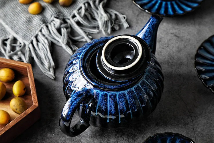 Kitchen Set Ceramic Teapot Perfect for Tea and Coffee