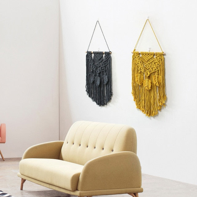 Bohemian Rope Wall Hanging Home Decoration 