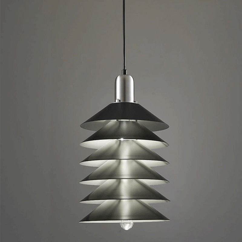 Post-modern Multi-layer Iron Pendant/ Wall Lamp