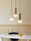 Minimalist Glass Colorful Pendants Modern Home Lighting 