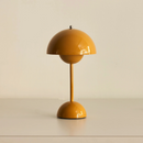 Mini Flowerpot Cordless Table Lamp Danish Designer Retro Battery Rechargeable Dining Table Lamp
