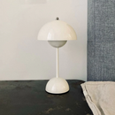 Mini Flowerpot Cordless Table Lamp Danish Designer Retro Battery Rechargeable Dining Table Lamp