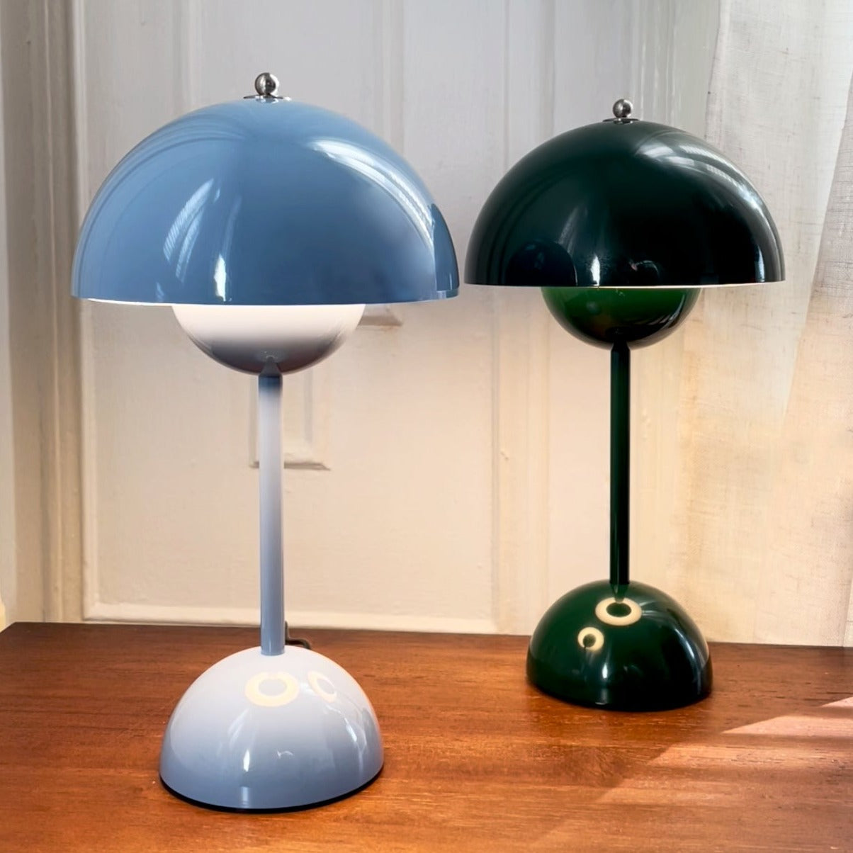 Mini Cordless Flowerpot Lamp Battery Operated High end design Modern Decor