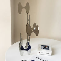 Acrylic Mirror Geometric Ornaments