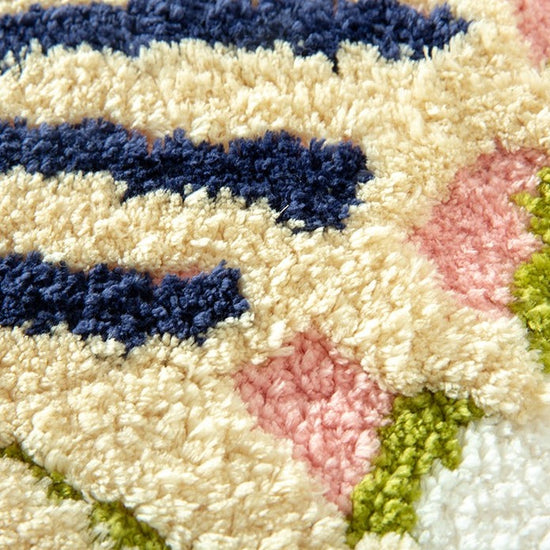 Yellow Monarch Butterfly Floor Mat