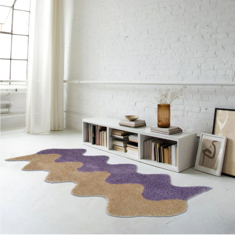 New Wave Anti-slip Fleece Door Mat