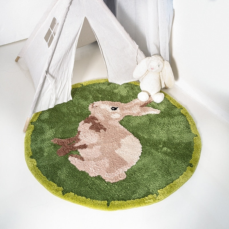Cozy Critter Round Rug