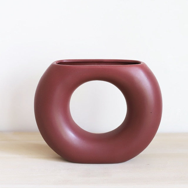 Wine Moon Vase