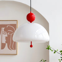Vintage Glass Pendant Lamp