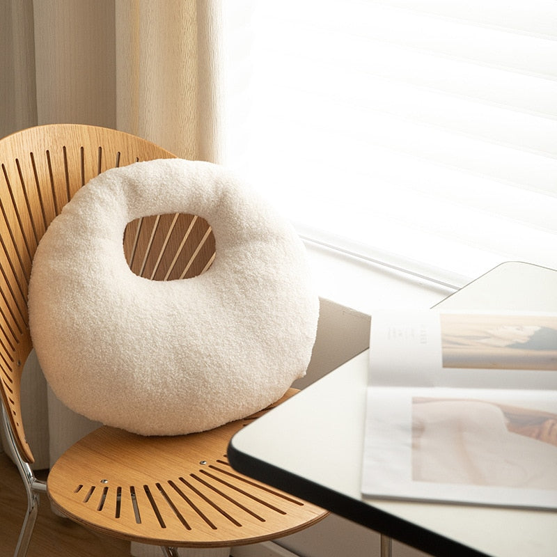 Pillows in Black and White Cushion Geometric Shape for Living Room