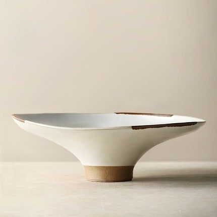 Round Petal Petal Edge Design Japanes Soup Bowl