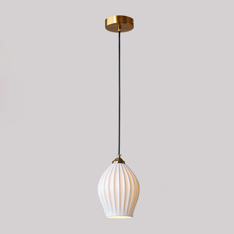 Paola Ceramic Minimalist Pendant Lamp LED - LED light – Letifly Lights ...