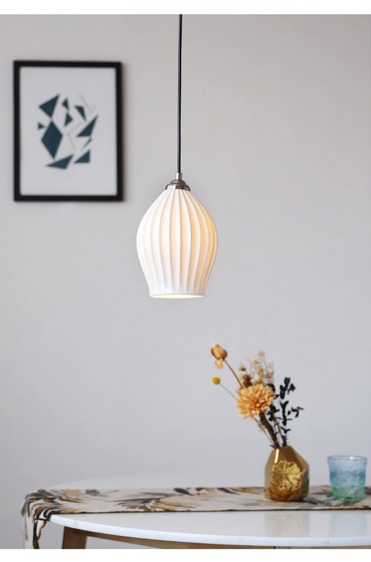Ceramic Minimalist Pendant Lamp