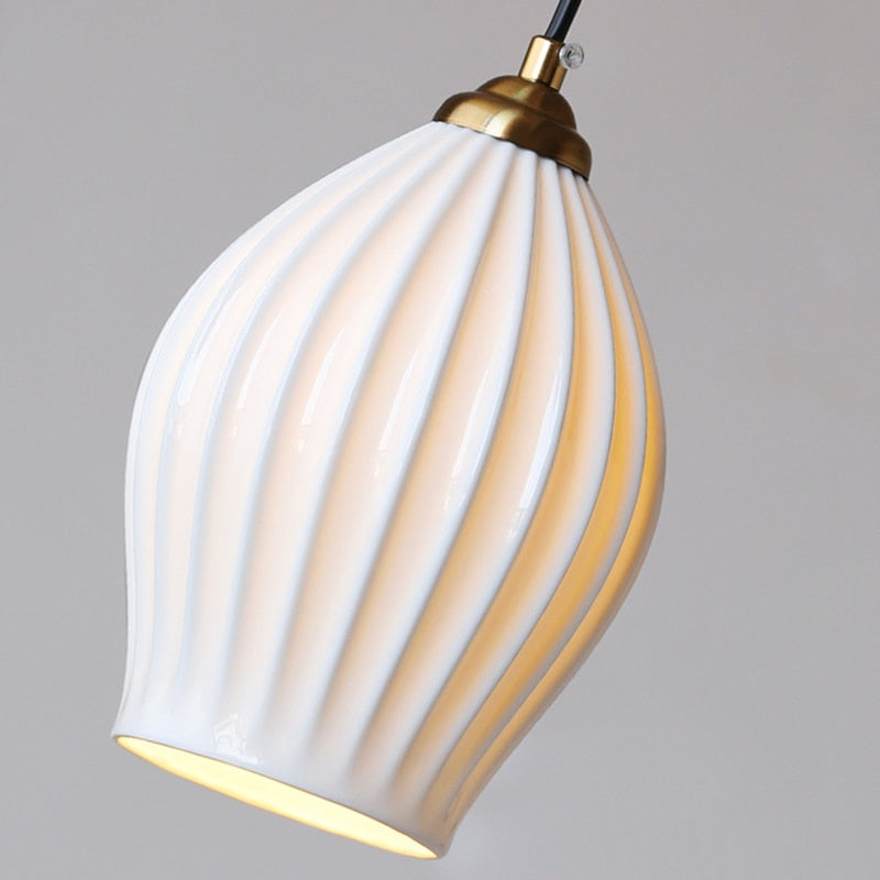 Ceramic Minimalist Pendant Lamp