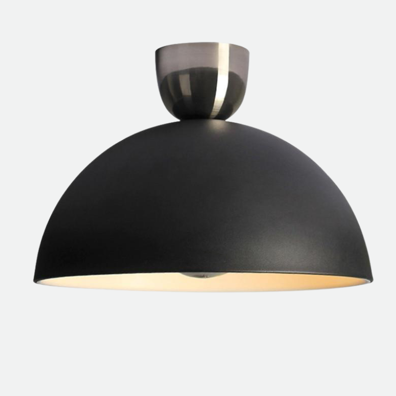 Round Black Ceiling Light