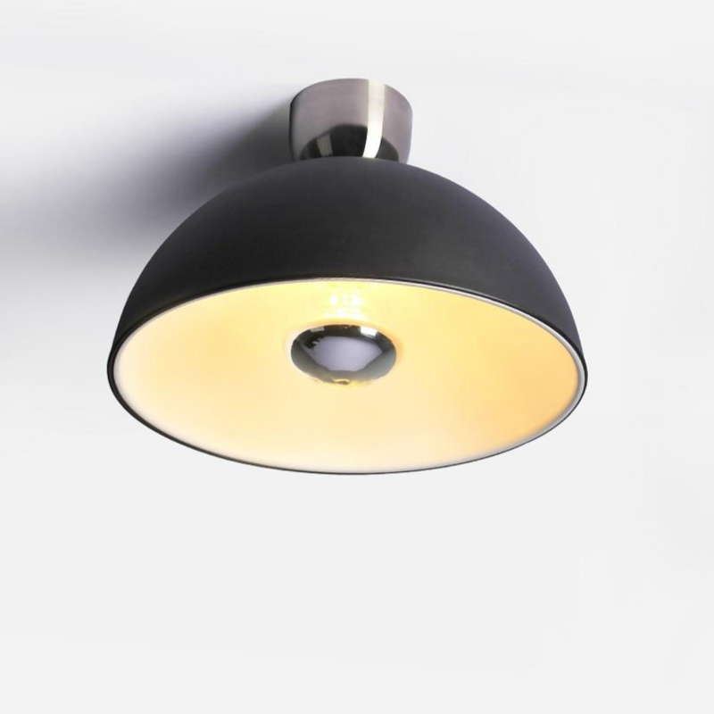 Round Black Ceiling Light