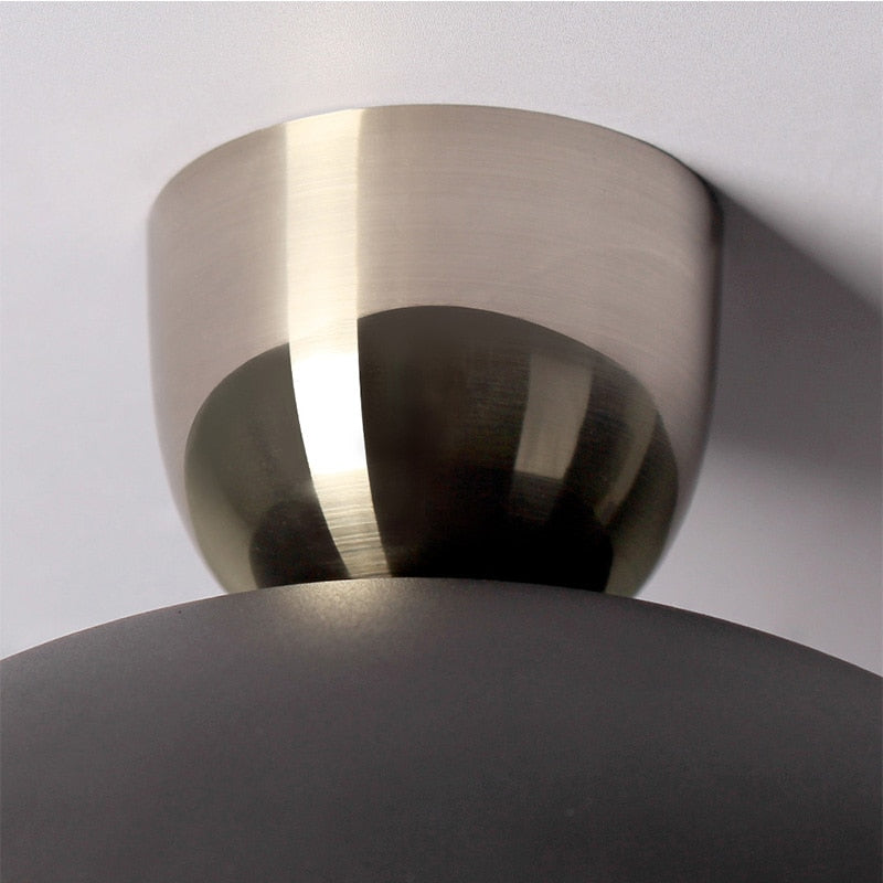 Round Black Ceiling Light