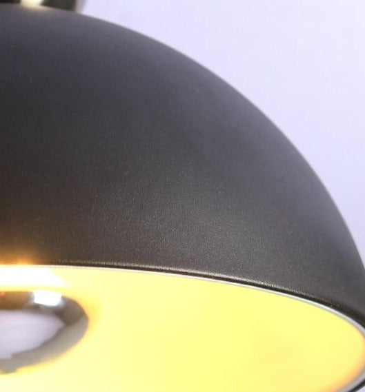 Round Black Ceiling Light